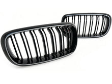 LED Kühlergrill Grill Frontgrill Schwarz für BMW X5 F15 X6 F16 14-18