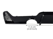 Schwarz Glanz Diffusor Heckdiffusor für BMW 4er F32 F33 F36 M Paket 13-20 OHNE ABE