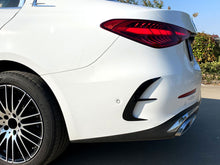 Aero Flaps Flics Flossen Heck Stoßstange Glanz Schwarz für Mercedes W206 S206 AMG Line ab 2021