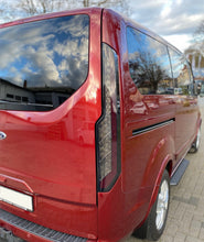 Led Rückleuchten Mit E-Prüfzeichen für Ford Transit Custom ab 2012 Schwarz Rücklicht Heckleuchten