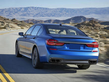 Sport Auspuffblenden Endrohre Auspuff Schwarz für BMW 7er G11 G12 16-19 et339