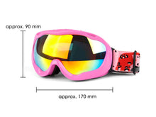 OTG UV-Schutz Skibrille Anti-Nebel Schneebrille Winddicht SKi Goggles für Damen & Herren