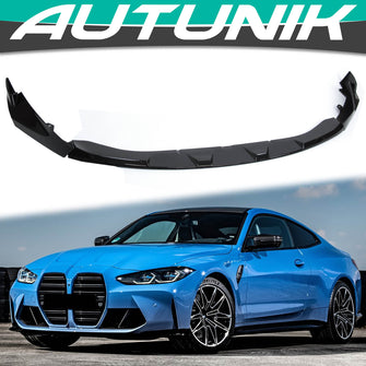 Frontspoiler Lippe Frontlippe Spoiler Passend für BMW M3 G80 M4 G82 2021+