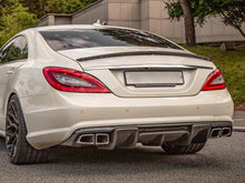 Auspuffblenden Doppelrohr Endrohre Chrom für Mercedes CLS W218 C218 C219 W221 S63 AMG W212 et91