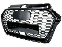 Schwarz Kühlergrill Frontgrill für AUDI A3 8V mit ACC S Line MOPF 2016+ fg170