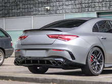 Schwarz Endrohre Auspuff Blenden für Mercedes W177 V177 CLA X118 C118 GLA H247 GLB X247 NUR A35 A45