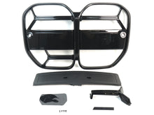 Kühlergrill Frontgrill Grill Nieren Schwarz Passend für BMW 4er G22 G23 2020-2024
