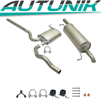 Auspuffanlage Auspuff für VW Passat B5 1.6 Variant mit Anbausatz