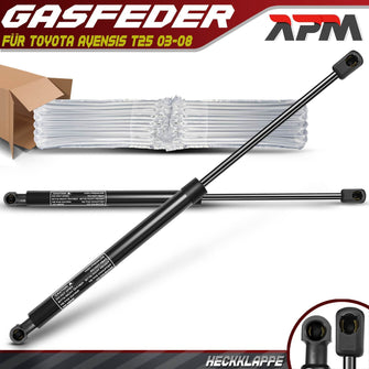 2 x Gasfeder Gasdruckdämpfer Heckklappe Schrägheck für Toyota Avensis T25 03-08