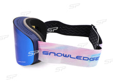 UV-Schutz Skibrille Anti-Nebel Schneebrille Winddicht SKi Goggles mit OTG-Design für Brillenträger Damen und Herren HB-197B
