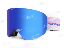 UV-Schutz Skibrille Anti-Nebel Schneebrille Winddicht SKi Goggles mit OTG-Design für Brillenträger Damen und Herren HB-197B