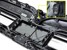 Schwarz Glanz LED Kühlergrill Niere Grill für BMW 5er G60 G61 i5 ab 2023+