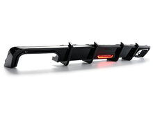 Diffusor Heckdiffusor mit LED Licht Schwarz für Audi A6 S6 C8 S Line ohne AHK KEIN ABE