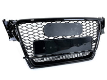 Grill Kühlergrill Wabengrill Schwarz für AUDI A4 B8 S4 Limo Avant 07-11 Vor Facelift