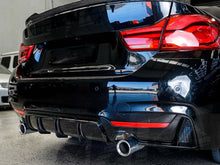 Schwarz Glanz Diffusor Heckdiffusor für BMW 4er F32 F33 F36 M Paket 13-20 OHNE ABE