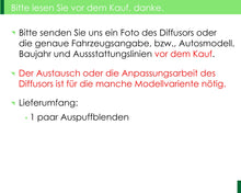 Schwarz Auspuffblenden Endrohre für Mercedes E-Kl. W212 S-Kl. W222 S65 AMG 13+