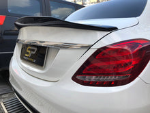 Heckspoiler Spoiler Schwarz für Mercedes C Klasse W205 Limo C43 C63 AMG 15-21 sp70