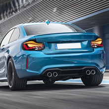 Rot Rauch OLED Rückleuchten Rücklicht Passend für BMW 2er F22 F23 M2 F87 230i 228i Sequentiellem