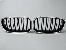 Schwarz LED Kühlergrill Grill Frontgrill für BMW 5er F10 F11 2011-2017