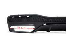 Schwarz Heckdiffusor Endrohre für Mercedes GLS X166 AMG Line 15-19 OHNE ABE