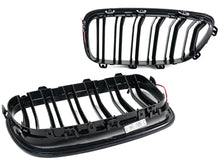 Schwarz LED Kühlergrill Grill Frontgrill für BMW 5er F10 F11 2011-2017