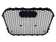 Wabengrill Kühlergrill Grill Schwarz für Audi A6 S6 C7 4G Limo Avant S Line 2011-2014