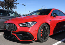 Schwarz Rahmen Lüftungsgitterfür Stoßstange vorne für Mercedes C118 CLA45 AMG 2020+
