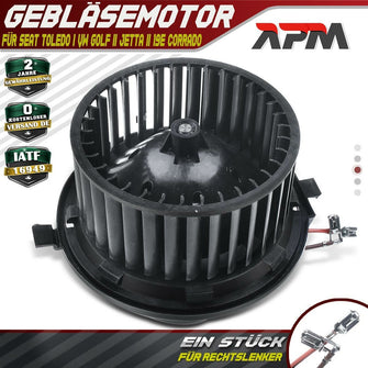 Gebläsemotor Innenraumgebläse für Seat Toledo I VW Golf II Jetta II 19E Corrado