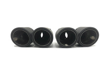 Matt Carbon Duplex Sportauspuff Auspuffblenden Endrohre Passend für AUDI BMW VW Universal 60-64mm et257