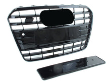 Schwarz Frontgrill Grill für AUDI A5 Kühlergrill S5 8T Sportback Coupe 12-16 MOPF
