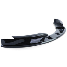 Schwarz Glanz Front Spoiler Lippe Passend für BMW 1er E82 E88 11-13