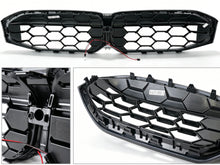 LED Kühlergrill Diamant Grill Frontgrill Schwarz für BMW 3er G20 G28 G21 LCI 23+