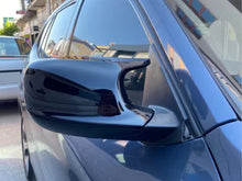 Glanz Schwarz Spiegelkappen Gehäuse Paar Für BMW X1 E84 09-12 X3 F25 2010-2014 Pre-LCI