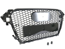 Schwarz Kühlergrill Grill Wabengrill für AUDI S4 A4 B8 B8.5 MODF 11-15 fg89