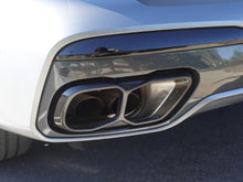 Auspuffblenden Doppelrohr Endrohre Performance Schwarz für BMW X5 G05 X6 G06 X7 G07 M Paket 2019-2024