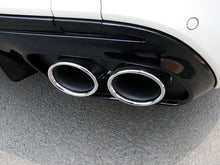 Schwarz Heckdiffusor Chrom Endrohre für Mercedes C Kl. W205 S205 C43 AMG line OHNE ABE 2014-2023