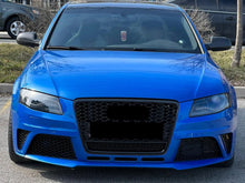 Grill Kühlergrill Wabengrill Schwarz für AUDI A4 B8 S4 Limo Avant 07-11 Vor Facelift