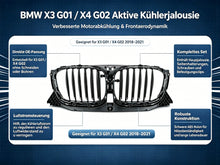 Träger Luftführung Luftkanal Luft Kühlergrill Für BMW X3 G01 2017+ X4 G02 2018+
