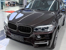 LED Kühlergrill Grill Frontgrill Schwarz für BMW X5 F15 X6 F16 14-18