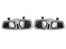 CLS63 Optik Diffusor + Auspuff Silber für Mercedes CLS W218 C218 cls350 2011-2017