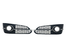 Schwarz Chrom Lüftungsgitter Blenden Grill Gitter für Audi A8 S8 D4 4H S-Line 13-17 MOPF mit ACC