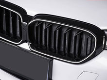 LED Kühlergrill Grill Frontgrill Schwarz für BMW 5er G30 G31 LCI 2021-2025