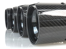 4x Carbon Schwarz Auspuffblende Endrohre für BMW M3 F80 M4 F82 65-67mm Rohr