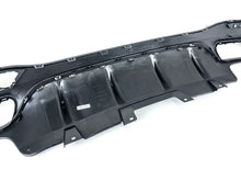 Heck Diffusor + Auspuffblenden Schwarz für Mercedes GLS X166 AMG Line 2015-2019