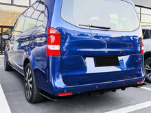 Schwarz Glanz Heckdiffusor Diffusor für Mercedes Benz Vito W447 14-19 OHNE ABE