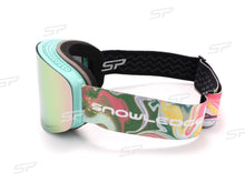 UV-Schutz Skibrille Anti-Nebel Schneebrille Winddicht SKi Goggles mit OTG-Design für Brillenträger Damen und Herren HB-197B