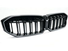 LED Kühlergrill Doppelsteg Grill Frontgrill Schwarz für BMW 3er G20 G21 2023+