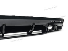 S63 Optik Diffusor Auspuff Schwarz für Mercedes C217 A217 AMG Line MOPF 17-20