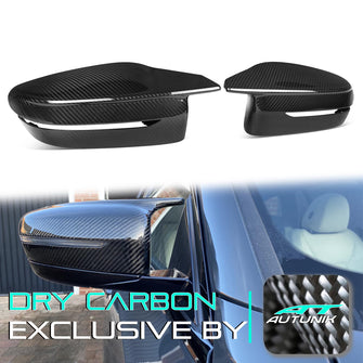 100% Echt Carbon Fiber Spiegelkappen Außenspiegelkappen Passend für BMW M3 G80 M4 G82 G83 2er G42 2020 2021 2022 mc149