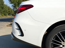 Aero Flaps Flics Flossen Heck Stoßstange Glanz Schwarz für Mercedes W206 S206 AMG Line ab 2021